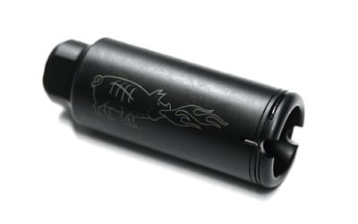 Noveske 5000519 KX5 Flash Suppressor Black Nitride Steel with 1/2