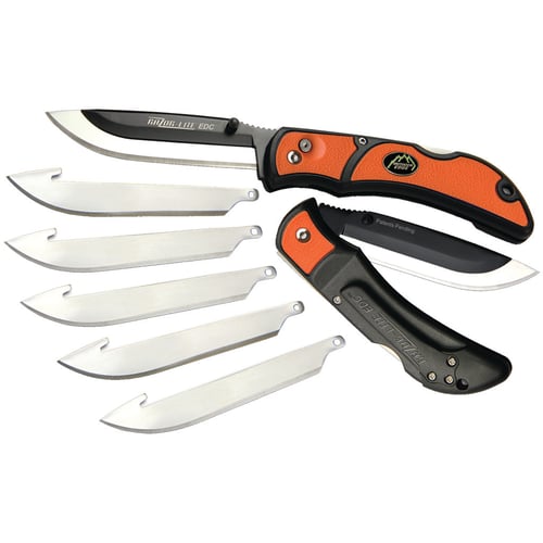 Outdoor Edge Razor-Lite EDC Knife  <br>  Orange 3 in.