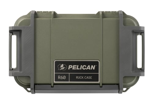 R60 Personal Utility Ruck Case with Foam Olive Drab with Internal Dimensions 8.9 | 019428165642