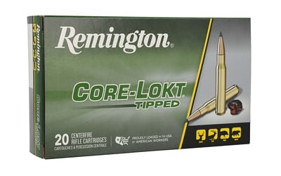 Remington Ammunition 29043 Core-Lokt Tipped  300 WSM 150 gr Core Lokt Tipped 20 Per Box/ 10 Case