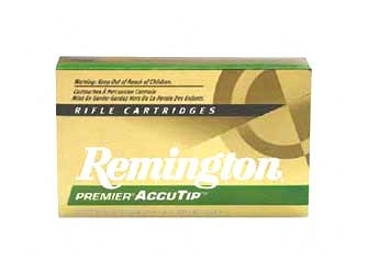 Remington PRA204B Premier AccuTip-V Rifle Ammo 204 RUG, AccuTip-V/Boat