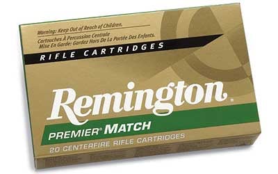 Remington Premier Match Centerfire Rifle Ammo