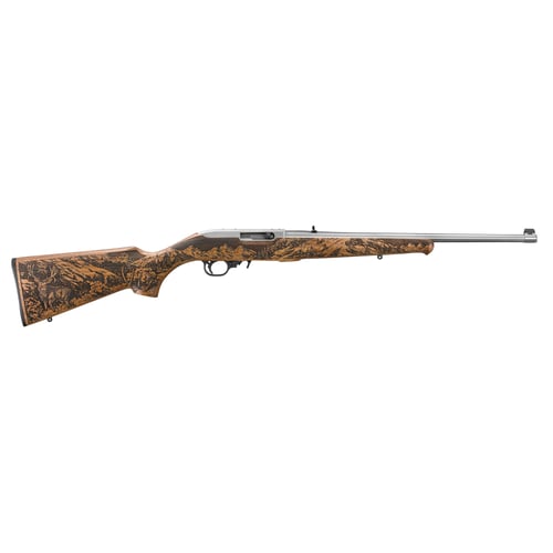 10/22 MULE DEER 22LR SS/WD | 31188|ENGRAVED MULE DEER STOCK