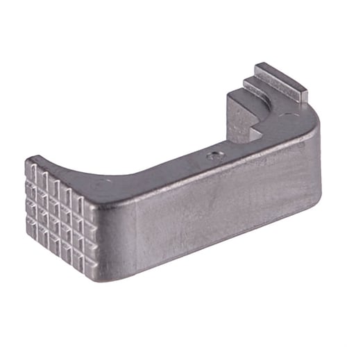 S15 STD STEEL MAG CATCH GLK 43X/48 GREYStandard Steel S15 Magazine Catch Gray - Glock 43X/48 - Ambidextrous - Our steelmag catch is required to work with the Shield Arms S15 magazine. Using our steel mag catch with plastic OEM magazines can cause increased wear on plastic magsl mag catch with plastic OEM magazines can cause increased wear on plastic mags and OEM mags maand OEM mags ma