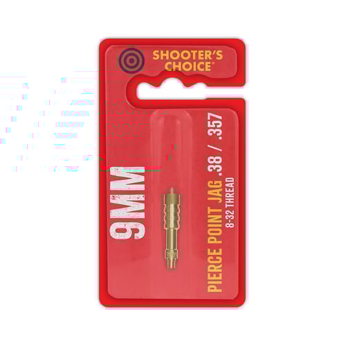 SHOOTERS CHOICE 9MM PIERCE POINT JAG | .38 SPL | 027784000224
