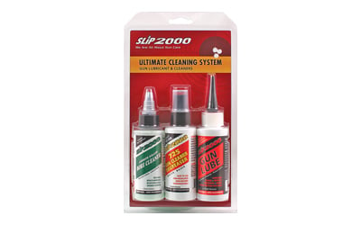 SLIP 2000 60370 Ultimate Cleaning System  Cleans, Lubricates, Protects 2 oz 3 Bottles Gun Lube/Gun Cleaner/Carbon Killer