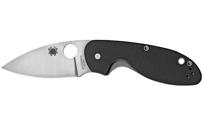 SPYDERCO EFFICIENT G-10 BLACK PLAINE