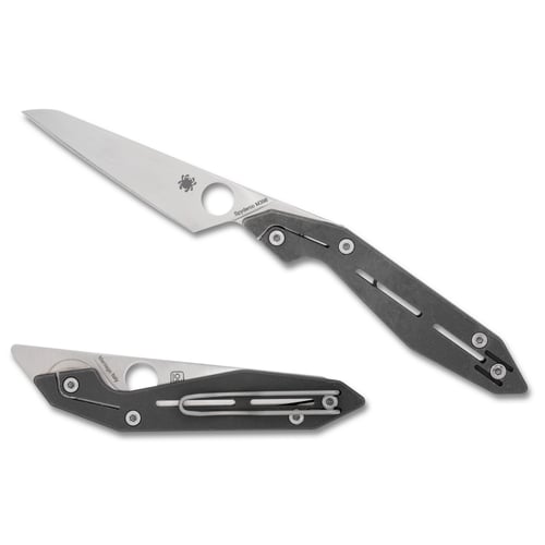 SPYDERCO NAND SS 3.19 Inch SILVER | 716104000258
