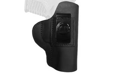 Tagua SOFT635 Soft  IWB Black Leather Belt Clip Fits Springfield XDS Right Hand