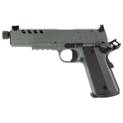 TISAS 1911 NIGHT STALKER SF 9MM 5 THD RAIL GREY | 711500175494