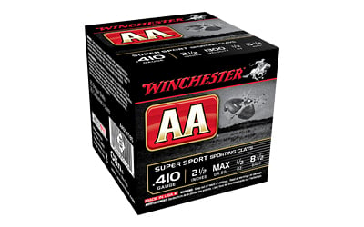 Winchester Ammo AASC4185 AA Super Sport Sporting Clay 410 Gauge 2.50