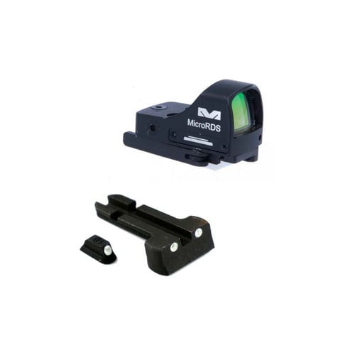 MicroRDS Kit, Red Dot Micro Sight with QD    Adapter and Backup Sights, IWI Masada | 810013520620