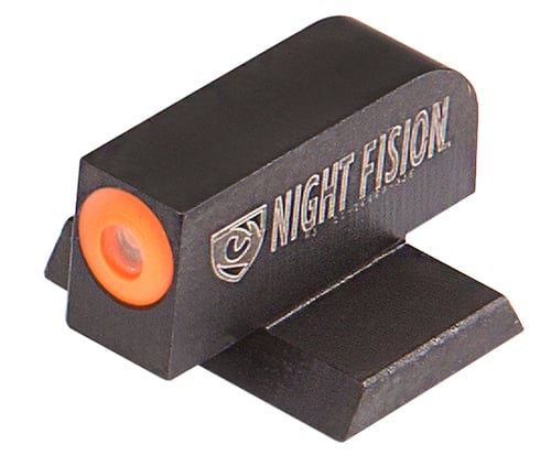 Night Fision CNK025001OGX Perfect Dot Tritium Night Sights For Canik  Black | Green Tritium Orange Ring Front Sight