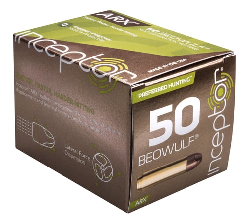 RUAG AMMO P.HUNTING .50 BEOWULF 200GR. ARX 20-PACK