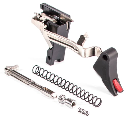 ZEV  Pro Trigger Ultimate Kit Curved with Black Safety for Glock 17, 17L, 19, 26, 34 Gen1-3