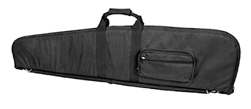 NcStar CVS2906-52 VISM Rifle Case Black PVC Nylon with Foam Padding & Double Zippers 52