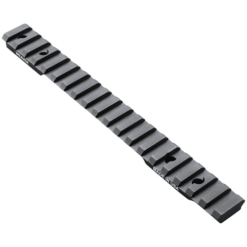 Weaver Mounts 99497 Multi-Slot Base  Extended Black Anodized Aluminum Fits Savage Target Long Action 20 MOA