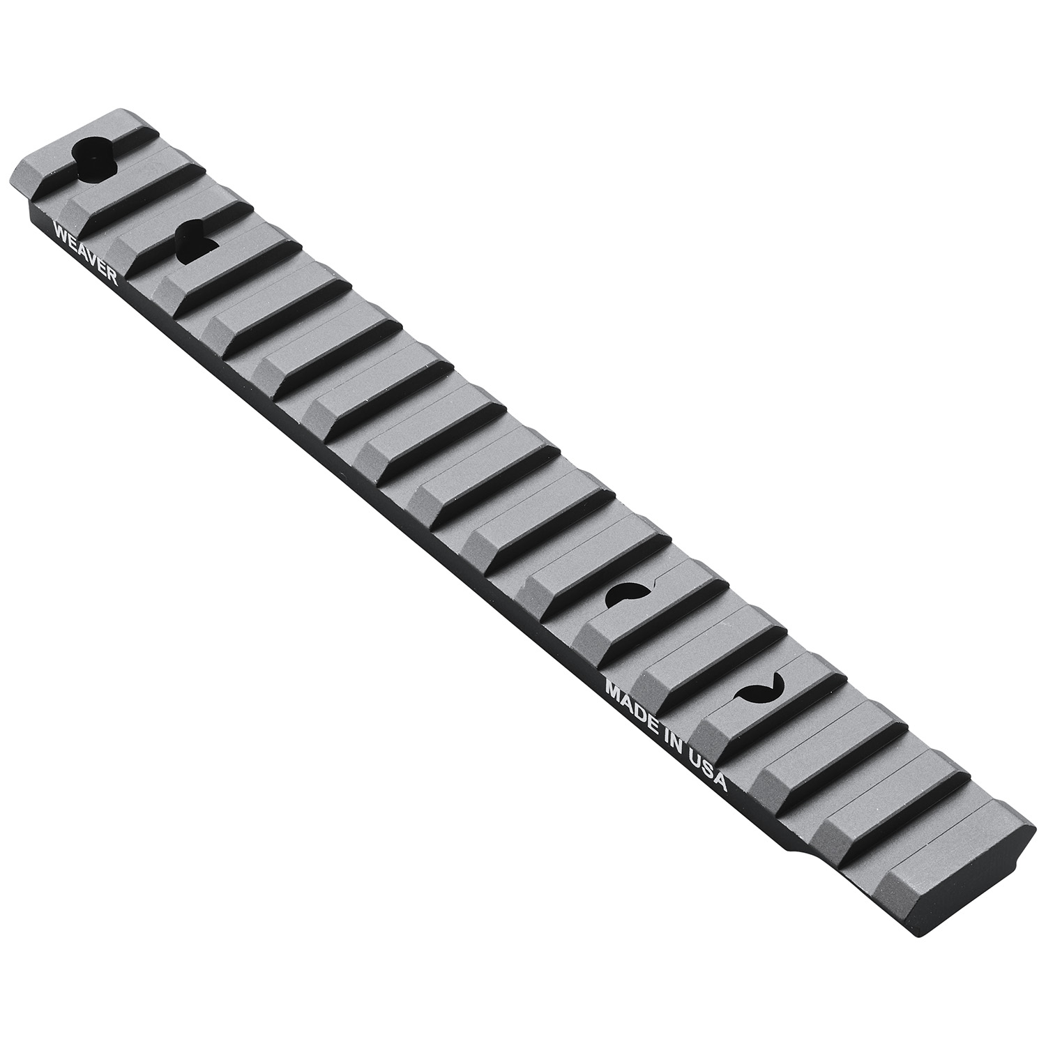 Weaver Mounts 99506 Multi-Slot Base  Extended Black Anodized Aluminum Fits Remington 783 Short Action