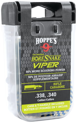 Hoppes 24017VD Viper Den Bore Cleaner .338, .340 Caliber Rifle