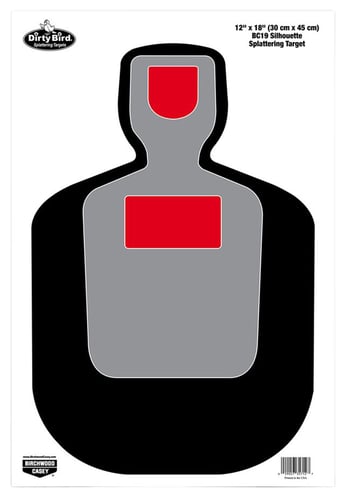 Birchwood Casey Dirty Bird BC19 Silhouette 12x18 Target 8 Pk