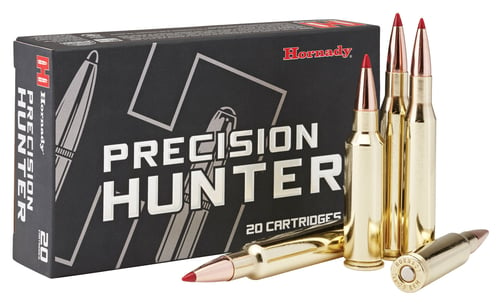 Hornady 82214 Precision Hunter  30-378 Wthby Mag 220 gr Extremely Low Drag eXpanding 20 Per Box/ 10 Case