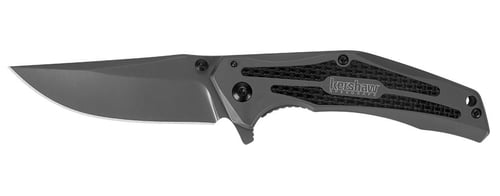 Kershaw 8300 Duojet Folding Knife Assisted Opening, Gray coated 3.35