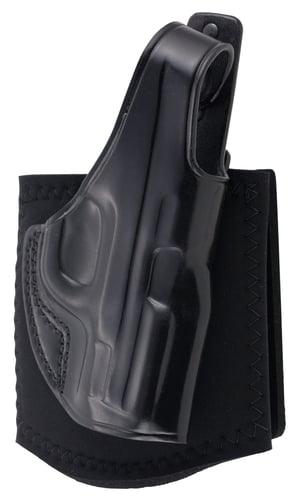GALCO ANKLE GLOVE HOLSTER RH LEATHER M&P SHLD 9/40/45 BLK<