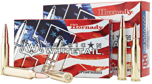 Hornady 82044 American Whitetail  300 Win Mag 180 gr InterLock Spire Point 20 Per Box/ 10 Case