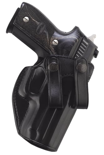 Galco SUM822B Summer Comfort  IWB Black Leather Belt Loop Fits Sig P320 Compact Fits Beretta APX Fits Sig M18 Right Hand