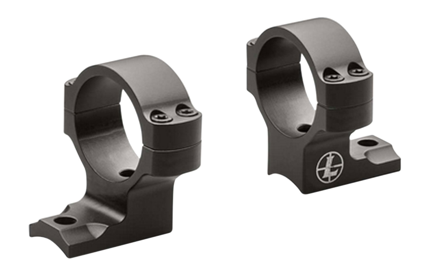 MOUNT BC TIKKA T3 2PC HIGH BLK | BASE AND RING SET