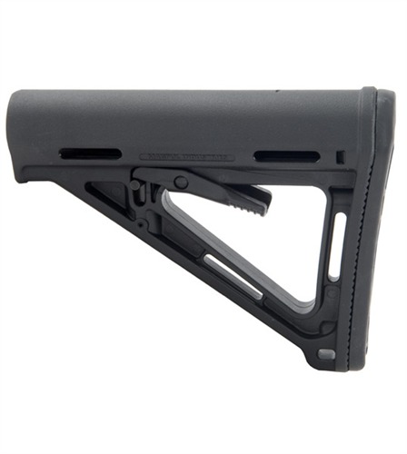 Magpul MAG401-BLK MOE Carbine Stock Black Synthetic with AR-15, M16, M4 with Commercial Tube (Tube Not Included)