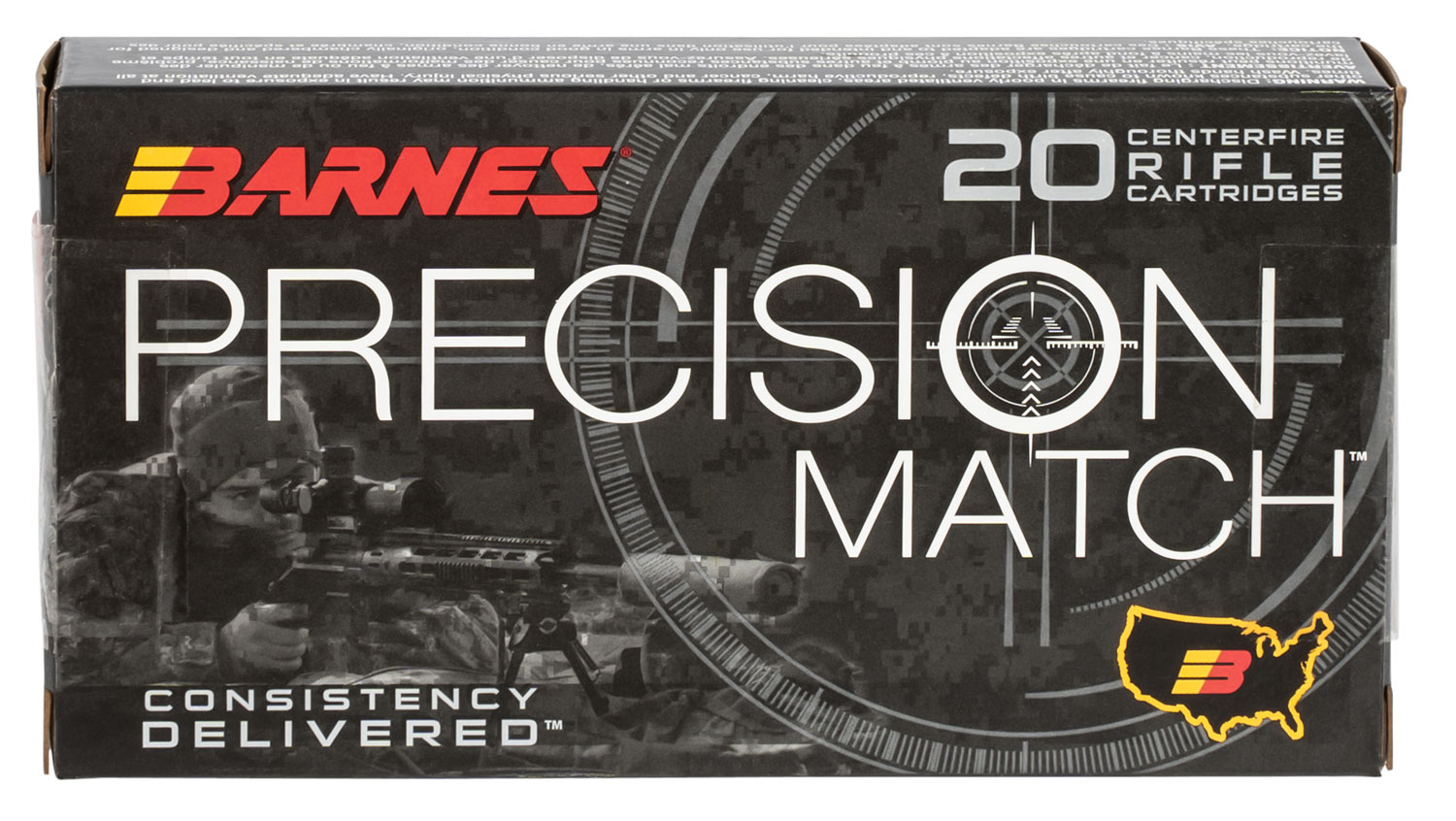 Barnes Bullets 30814 Precision Match  6mm Creedmoor 112 gr Open Tip Match Boat Tail 20 Per Box/ 10 Case