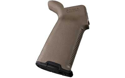 Magpul MAG416-FDE MOE+ Grip Textured Flat Dark Earth Polymer with OverMolded Rubber for AR-15, AR-10, M4, M16, M110, SR25