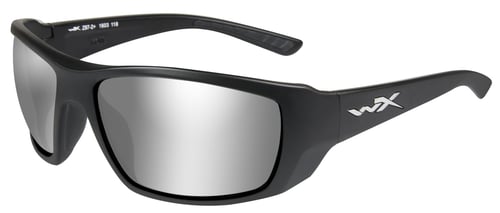 Wiley X ACKOB02 Kobe  Eye Protection Silver Flash Lens Black Matte