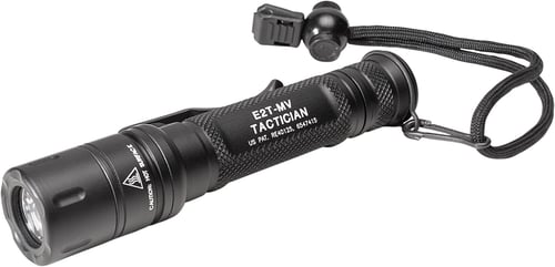 SureFire E2TMV Tactician  Black Anodized Aluminum White LED 5/800 Lumens 115 Meters Range