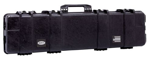Boyt Harness H52SG H-Series Single Gun Case Black Polypropylene Egg Crate Padding Water Resistant