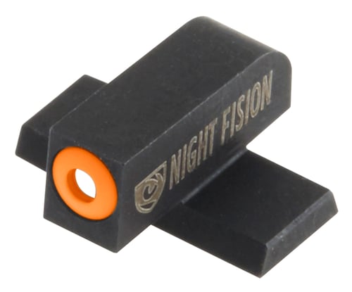Night Fision SIG178001OGX OEM Replacement Perfect Dot Night Sight Square Tritium Green with Orange Outline Front Black Frame for Sig 9mm/357 P-Series with #8 Front