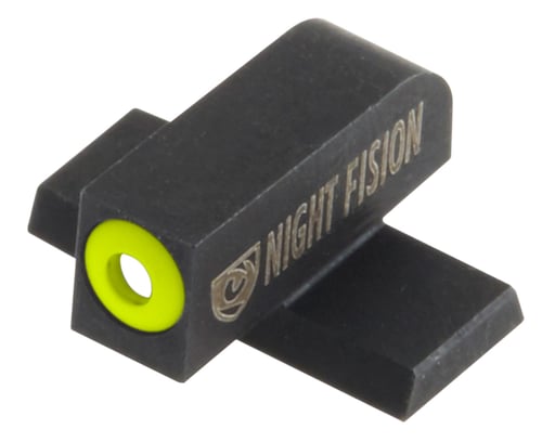 Night Fision SIG177007YGW Night Sight Set Square Front/U-Notch Rear SIg Sauer 9mm/357 Green Tritium w/Yellow Outline #8 Front Green Tritium w/White Outline #8 Rear