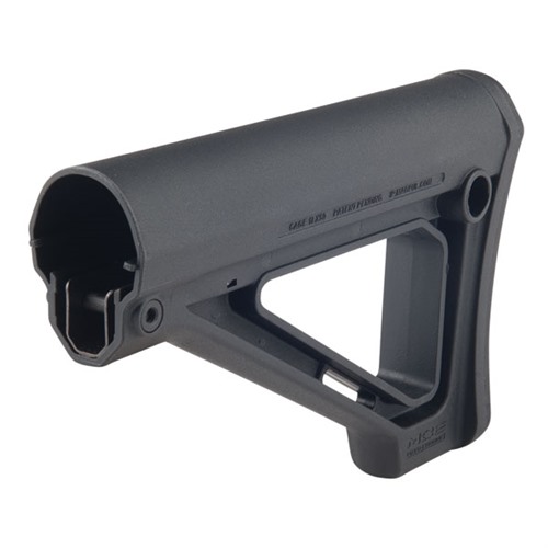 Magpul MAG481-BLK MOE Carbine Stock Fixed Black Synthetic for AR-15, M16, M4 with Commercial Tube (Tube  Not Included)