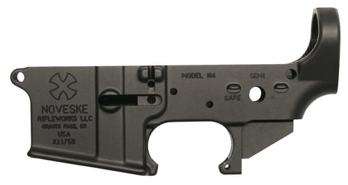 Noveske 04000000K Gen I Lower Receiver Aluminum Black Anodized for AR-15