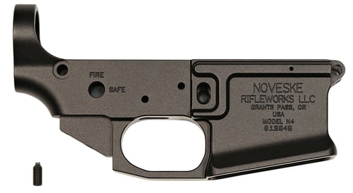 Noveske 04000008K Gen III Lower Receiver Aluminum Black Anodized for AR-15