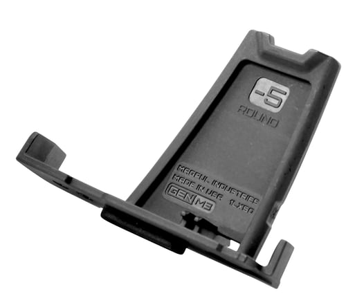 Magpul MAG562-BLK PMAG Minus Limiter made of Polymer with Black Finish & Limits 5rds Less for 10,20,25 Round 7.62x51mm NATO PMAG LR/SR GEN M3 Magazines 3 Per Pack