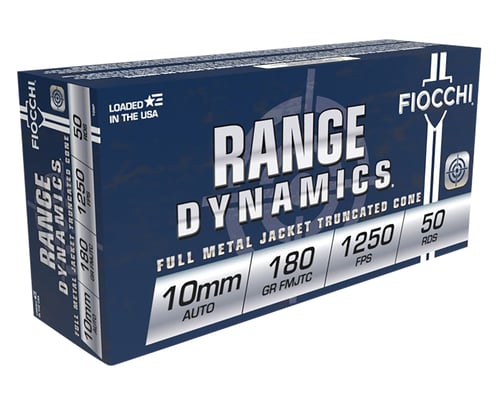 FIOCCHI 10MM 180GR FMJ 50RD 10BX/CS