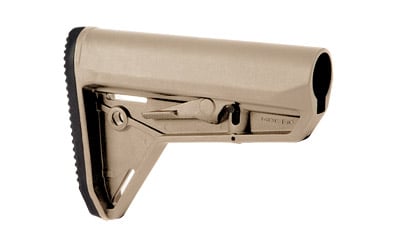 Magpul MAG347-FDE MOE SL Carbine Stock Flat Dark Earth Synthetic for AR-15, M16, M4 with Mil-Spec Tube (Tube Not Included)