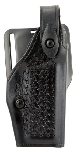 Safariland 628028381 6280 SLS Duty Holster Glock 19 SafariLaminate Black with Basket Weave/Level-2 Retention