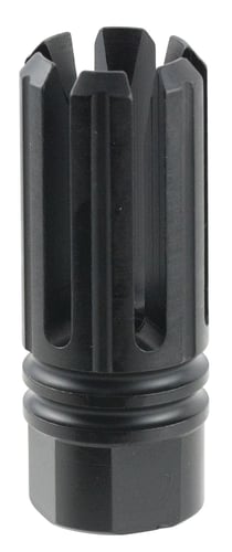 TacFire MZ1005 6 Prong Flash Hider Black Nitride Steel with 1/2