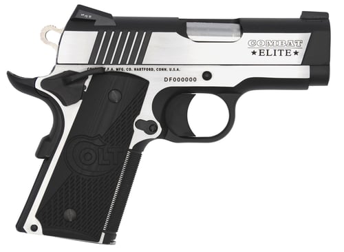 Colt Mfg O7082CE Combat Elite Commander Compact Frame 9mm Luger 8+1, 3