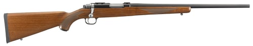 RUGER 77/17 .17WSM BLUE WALNUT W/RINGS <