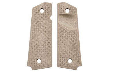 Magpul MAG544-FDE MOE Grip Panels Aggressive TSP Texture Flat Dark Earth Polymer for 1911 (Full Size)