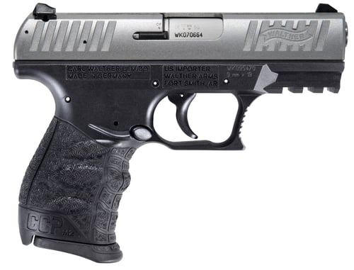 Walther CCP M2 Pistol  <br>  9mm Luger 8+1 Stainless 3.54 in.